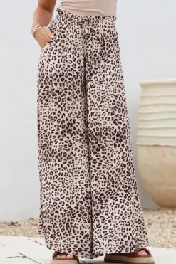 Archer Pants - High Waisted Wide Leg Pants in Tatum Print><noscript><img width=