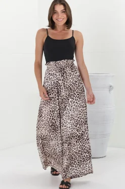 Archer Pants - High Waisted Wide Leg Pants in Tatum Print><noscript><img width=