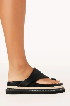 Armas Slides - Platform Slides in Black><noscript><img width=