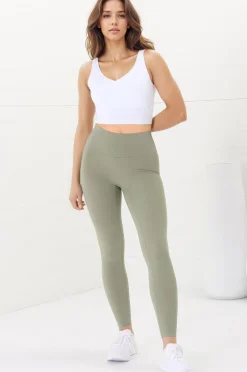 Axel Leggings - High Waisted Full Length Leggings in Matcha Green><noscript><img width=