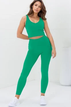 Axel Leggings - High Waisted Full Length Leggings in Verdant><noscript><img width=