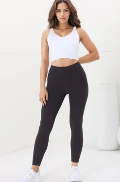 Axel Leggings - High Waisted Full Length Leggings in Dark Carbon Ash><noscript><img width=