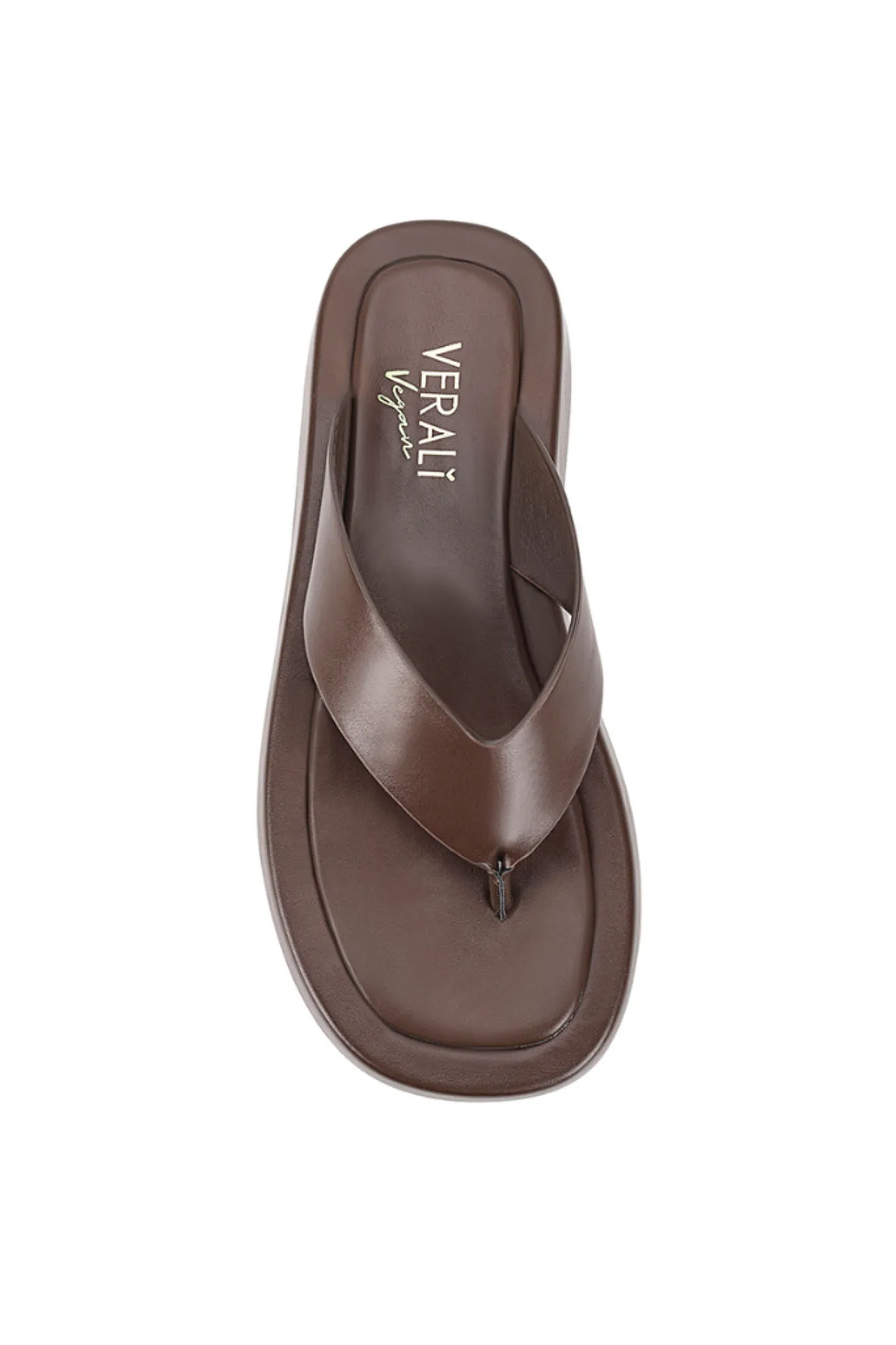 Bouncer II Flatform Thongs - Chocolate Brown>Verali Discount