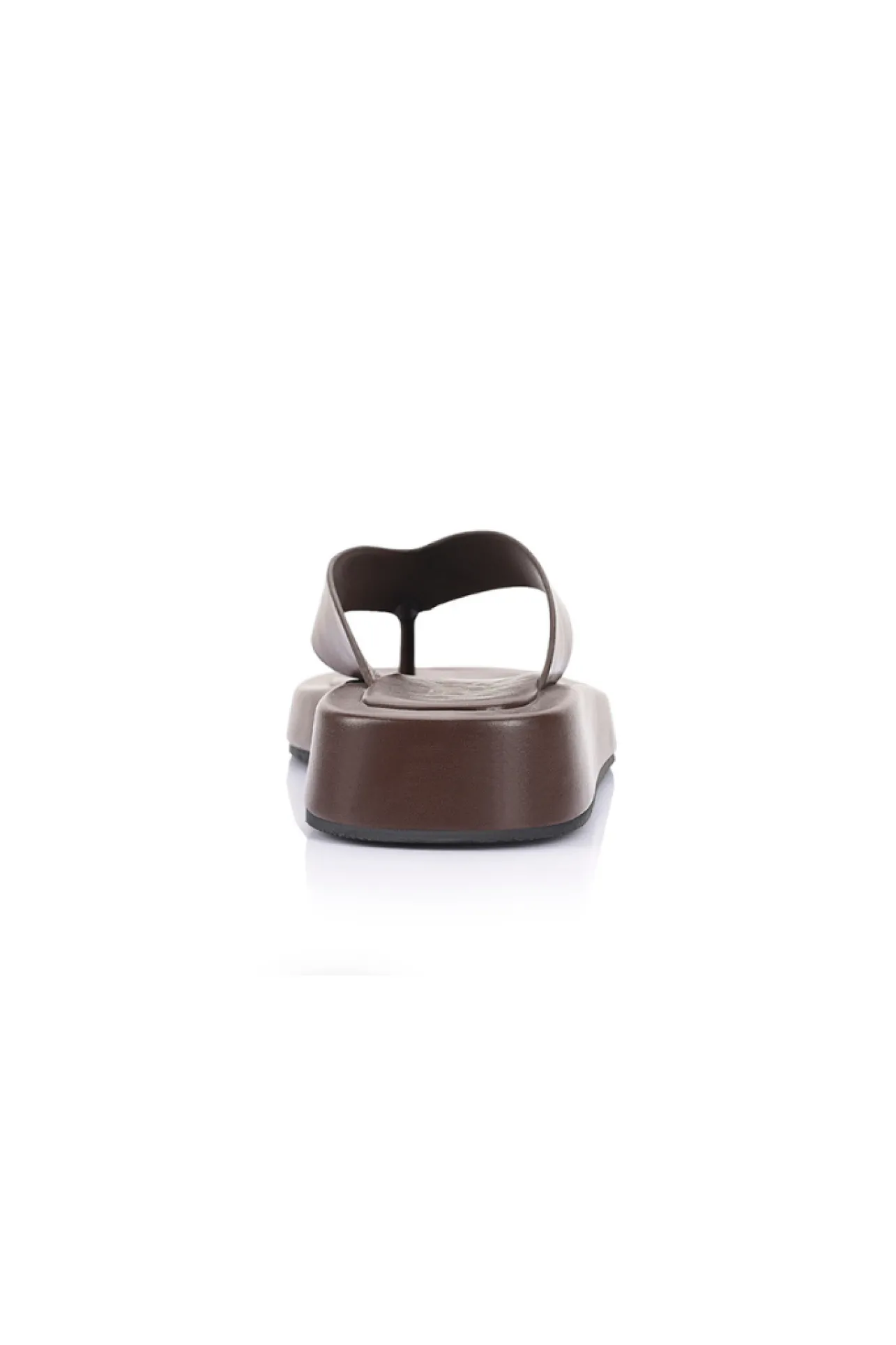 Bouncer II Flatform Thongs - Chocolate Brown>Verali Discount