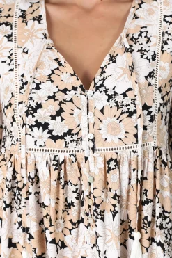 Chia Mini Dress - Babydoll Dress in Lyanna Print><noscript><img width=