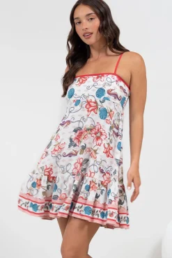 Essie Mini Dress - Sun Dress With Shirred Back In Safia Print><noscript><img width=