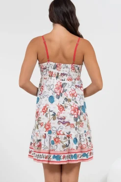 Essie Mini Dress - Sun Dress With Shirred Back In Safia Print><noscript><img width=