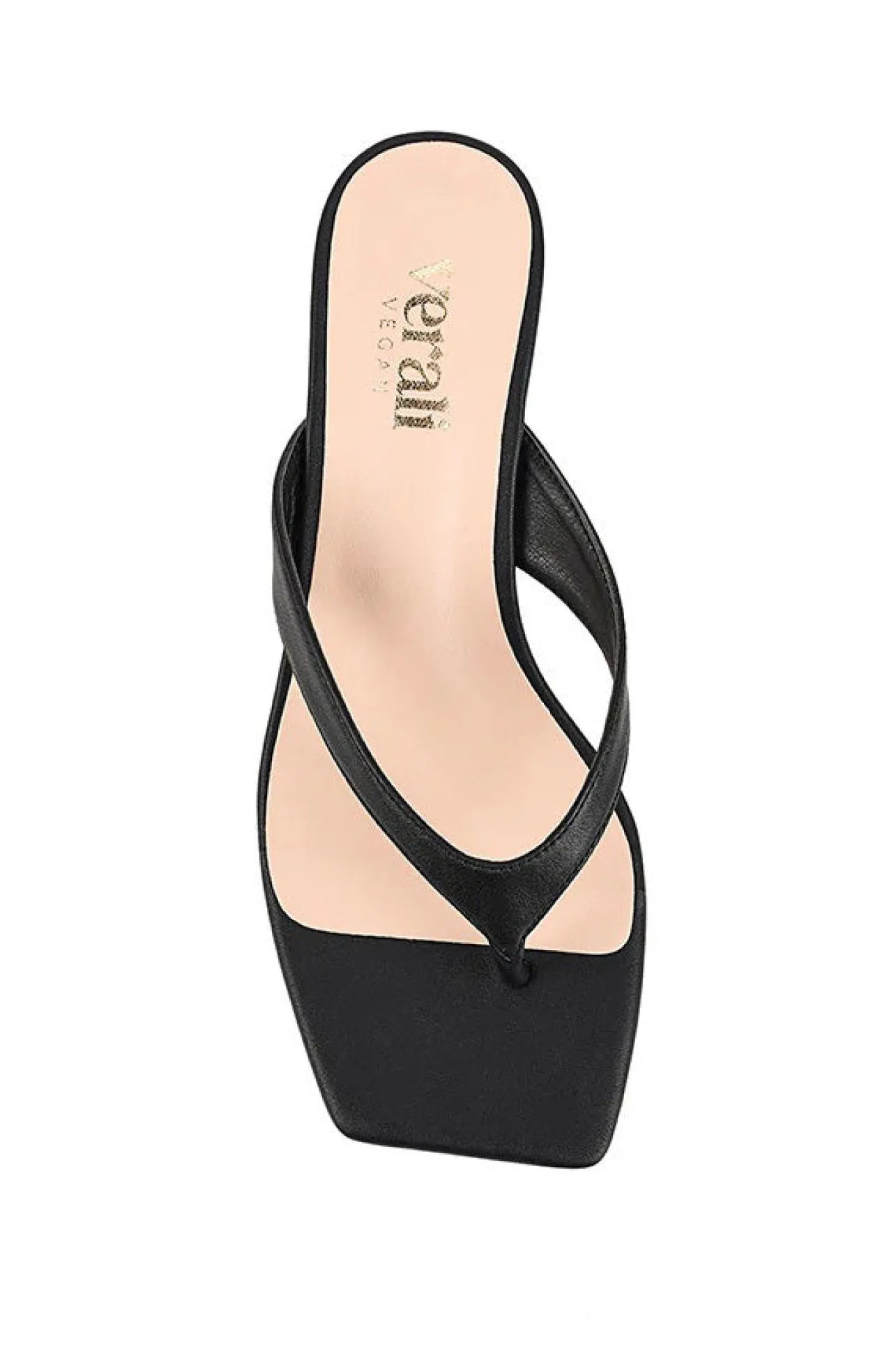 Martha Kitten Heels - Black>Verali Clearance