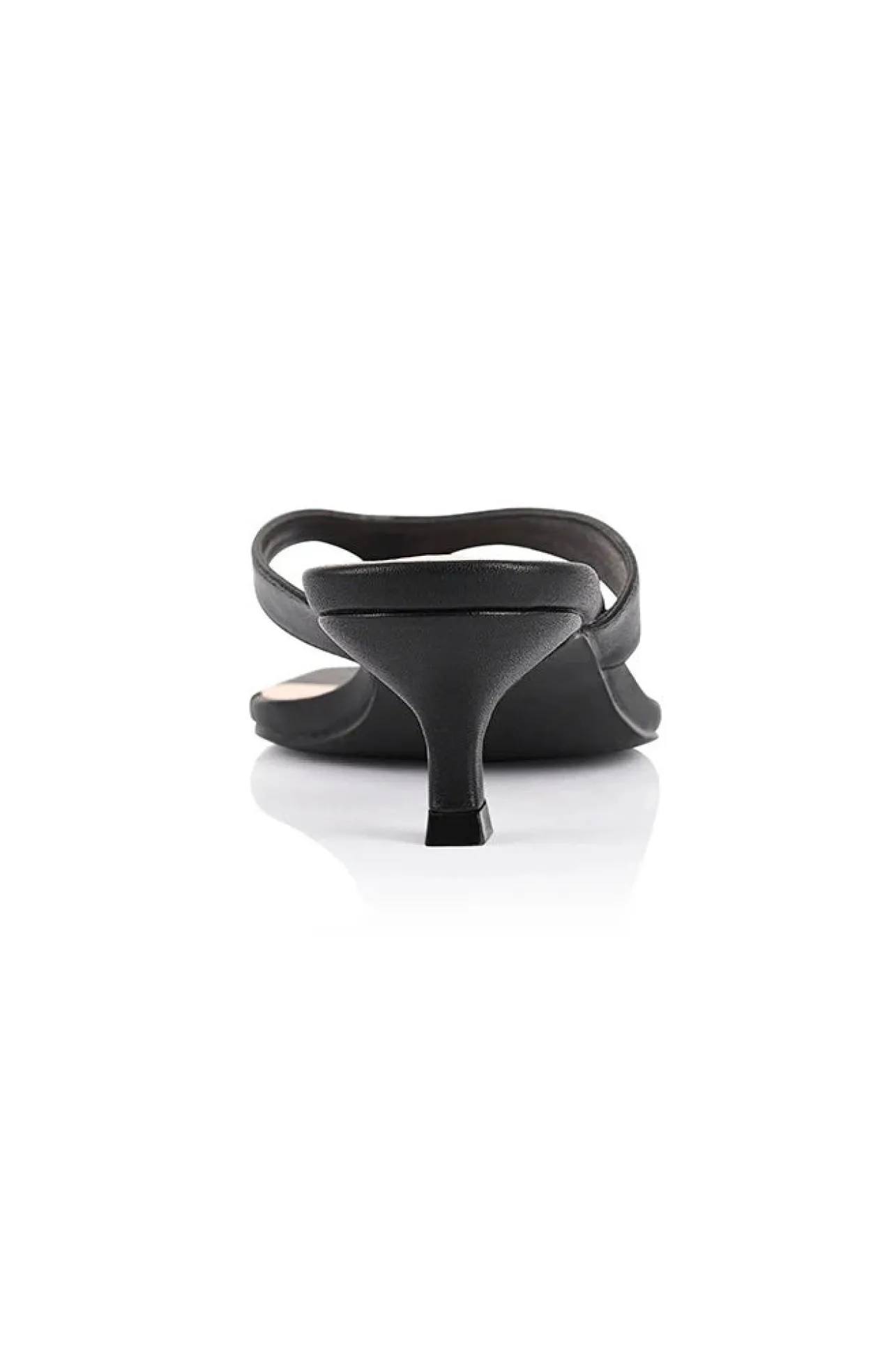 Martha Kitten Heels - Black>Verali Clearance