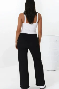 Medusa Jeans - High Waisted Wide Leg Jeans in Black><noscript><img width=