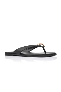 Sara Casual Thongs - Black>Verali New