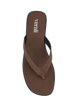 Sascha Casual Thongs - Chocolate Micro>Verali