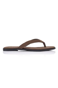 Sascha Casual Thongs - Chocolate Micro><noscript><img width=