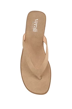 Sascha Casual Thongs - Taupe Micro>Verali Clearance